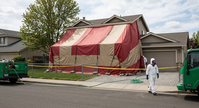 Tent Fumigation in Wilmington, DE